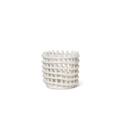 Ferm Living Ceramic basket - liten korg image