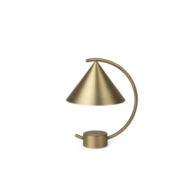 Ferm Living Meridian bordslampa brass image
