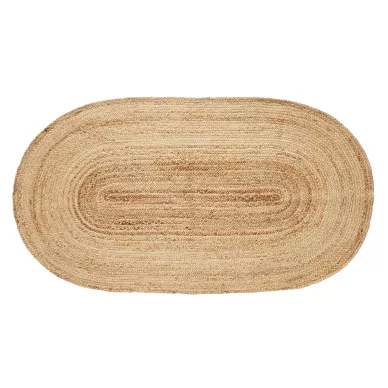 Floor Mat ovaali juuttimatto Hubschilta kuva