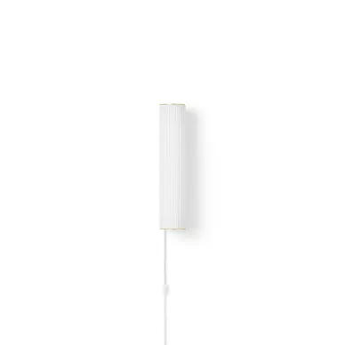 Vuelta Wall Lamp 40 valkoinen messinkinen seinavalaisin Ferm Livingilta image