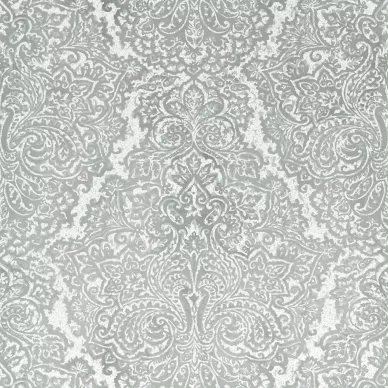 Aurelia harmaa hopea kuviollinen tapetti Harlequinilta 112611 image