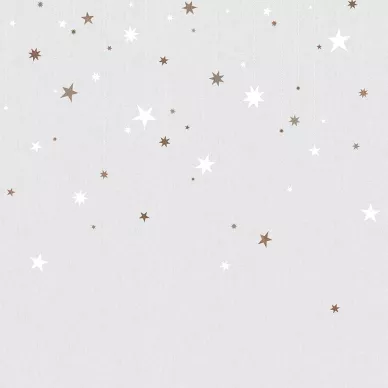 Stargazing vaalea tahtitapetti Rebel Wallsilta R14572 image