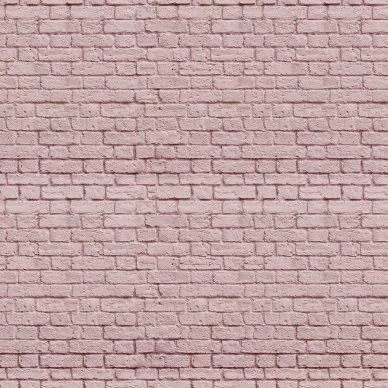 Soft Bricks roosa tiilitapetti Rebel Wallsilta R14873 kuva