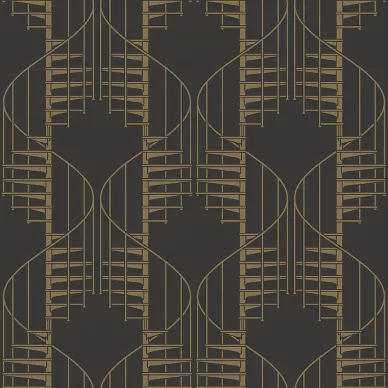 Staircase ruskea geometrinen tapetti Borastapeterilta 2284 image