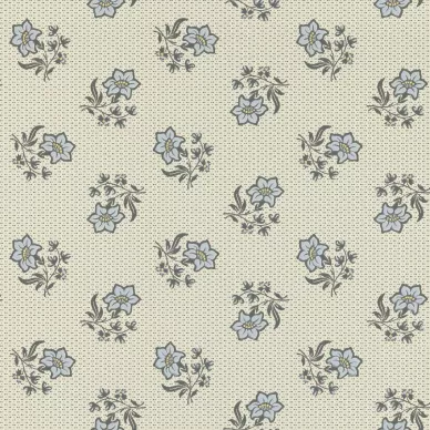 Edelweiss sininen kukkatapetti Langelid von Bromssenilta 26 21 image